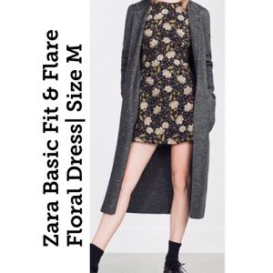🌼Women’s ZARA Basic FLORAL DRESS |NEW|SIZE M🌺